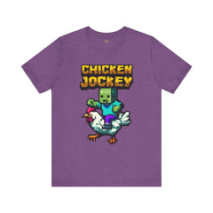Video Game Chicken Jockey Tee - Unisex Short Sleeve T-Shirt