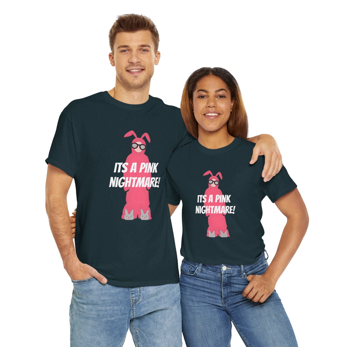 Ralphie Its a Pink Nightmare - Unisex Heavy Cotton Tee