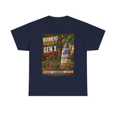Boomers Started It. Gen X Perfected It. Vintage Hose Water Bottle Graphic Tee