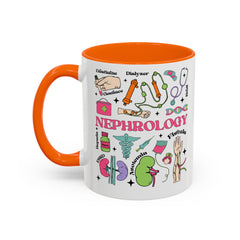 Nephrology Coffee Mug - Perfect Gift for Medical Professionals and Students, Stemmed Coffee Cup, Healthcare Appreciation, Unique Coffee Mug