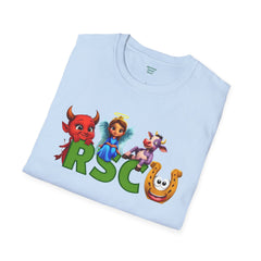 Russell Sage College Mascots Unisex T-Shirt - Personalize your shirt with your grad year by entering it in the notes field before you hit the checkout button
