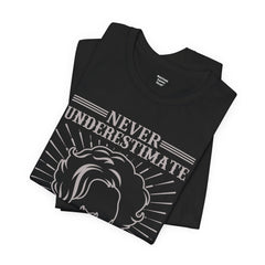 Never Underestimate the Power of a Barber Tee - Unisex Short Sleeve Shirt, Barber Gift, Hair Stylist Apparel, Funny Barber Shirt, [...]