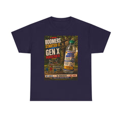 Boomers Started It. Gen X Perfected It. Vintage Hose Water Bottle Graphic Tee