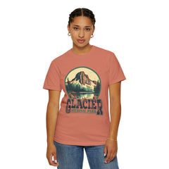 Glacier National Park Graphic, Comfort Colors Soft Relaxed Fit Unisex Garment-Dyed T-shirt