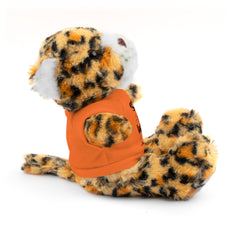 Stuffed Animals with T Shirt,Funny Quote,Support Wildlife Raise Boys,gift for him,gift for her,Birthday Gift,Everyday gift,animal lover gift
