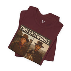 Vintage Western T-Shirt - Two Eastwoods - No Flux Capacitor Required