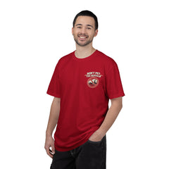 Wyoming Funny Roadtrip T-Shirt — "Three Things You Don’t Do in Wyoming" Adventure Tee