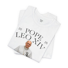 Pope Leo XIV White Sox Fan Short Sleeve Tee - Made in USA