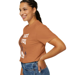 Manta Rays, Sea You Later -  Graphic Unisex Garment-Dyed T-shirt