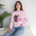 Woman's Coffee Is My Valentine - Unisex Heavy Blend™ Crewneck Sweatshirt