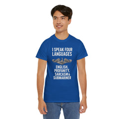 Funny United States Submarine Multilingual T-Shirt