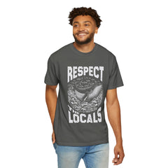 Respect the Locals Whale T-Shirt — Marine Conservation Graphic