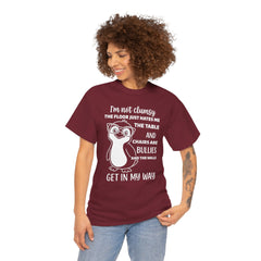 Clumsy Funny Penguin Graphic Tee | Unisex Heavy Cotton Tee | Great Gift for Animal Lovers, Birthdays, Casual Wear, Humorous Gifts, Everyday Style
