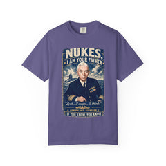 Nukes I Am Your Father Vintage United States Navy Nuclear Power Submarine Graphic T-Shirt