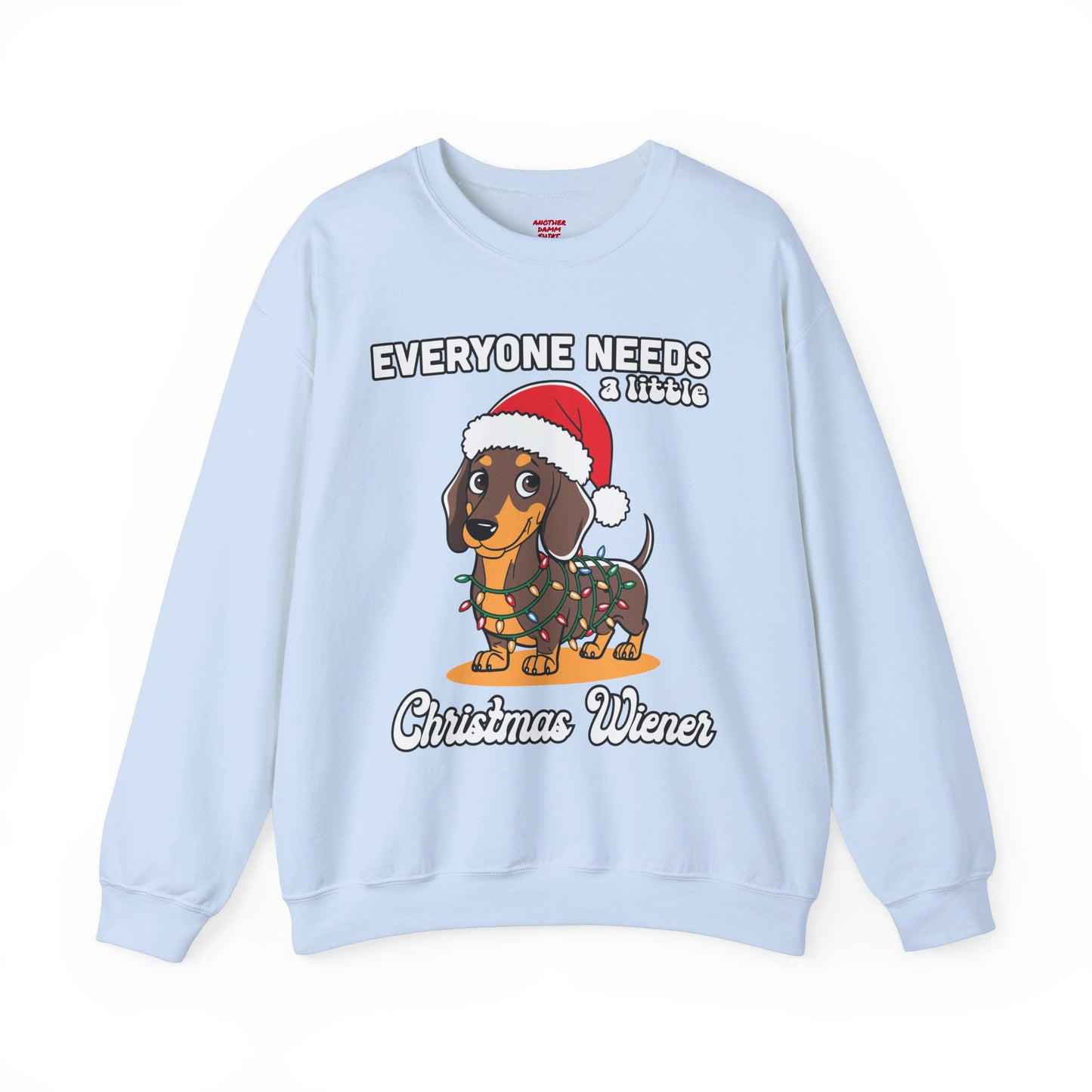 Everyone needs a little Christmas weiner - Unisex Heavy Blend™ Crewneck Sweatshirt