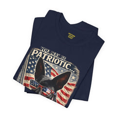 Personalized with your Dogs name and image Patriotic Dog T-Shirt