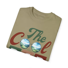 THE COOL DAD, sunglasses graphic, Comfort Colors 1717, unisex garment-dyed t-shirt, retro sunglasses tee, gift for him, Birthday gift tee, Vintage graphic tee, shiny shades Tee, Fathers Day Shirt