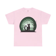 BLACK CAT! Graphic Unisex Heavy Cotton Tee