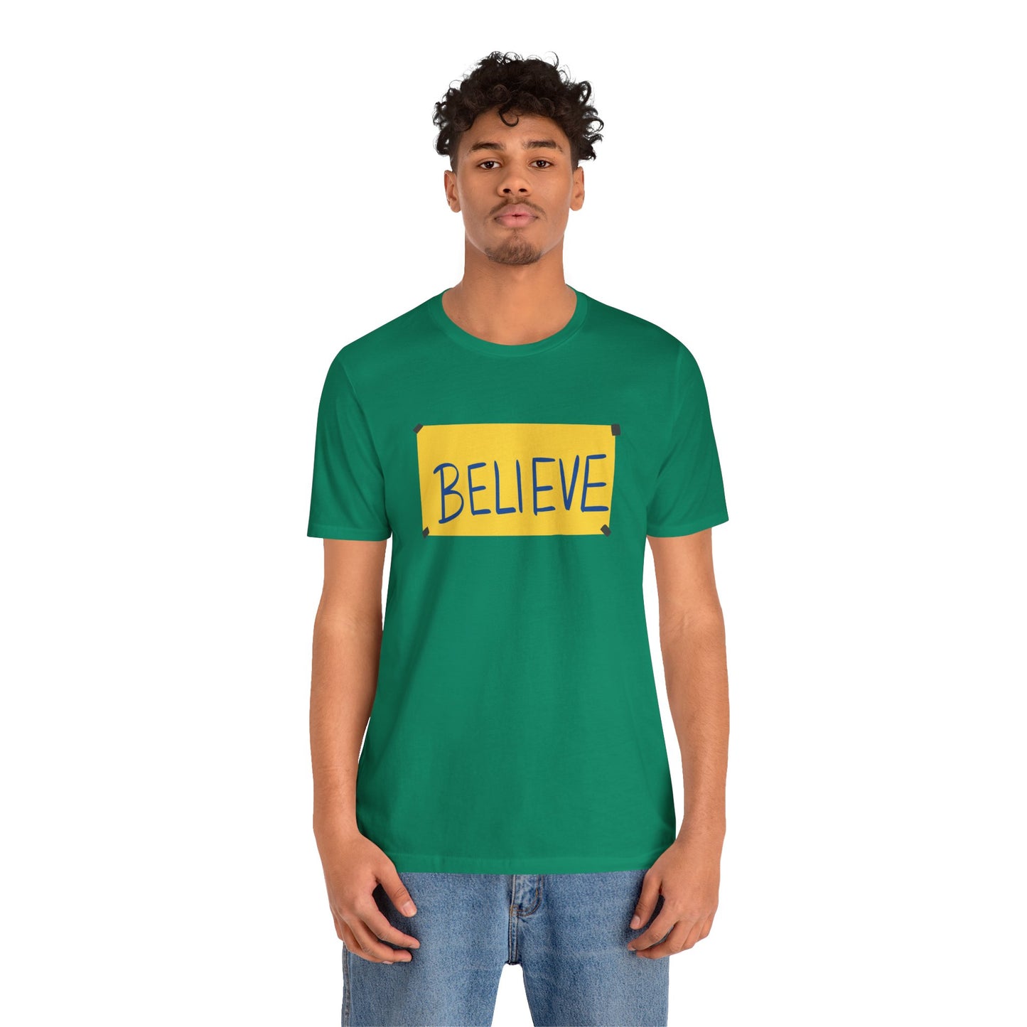 Ted Lasso BELIEVE SHIRT - Unisex Short Sleeve Tee