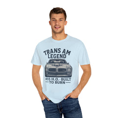 Retro Pontiac 1971 Trans Am High Output -455 Unisex Comfort Colors Garment Dyed T-Shirt