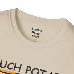 Couch Potato Pop Art Girl Unisex Softstyle T-Shirt