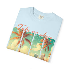 Summer Vibes Graphic T-Shirt - "Take Me Where Summer Never Ends"