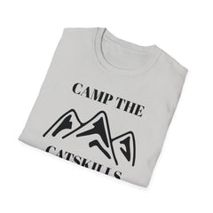 Camp The Catskillsi Unisex Softstyle T-Shirt  Catskill Mountains New York