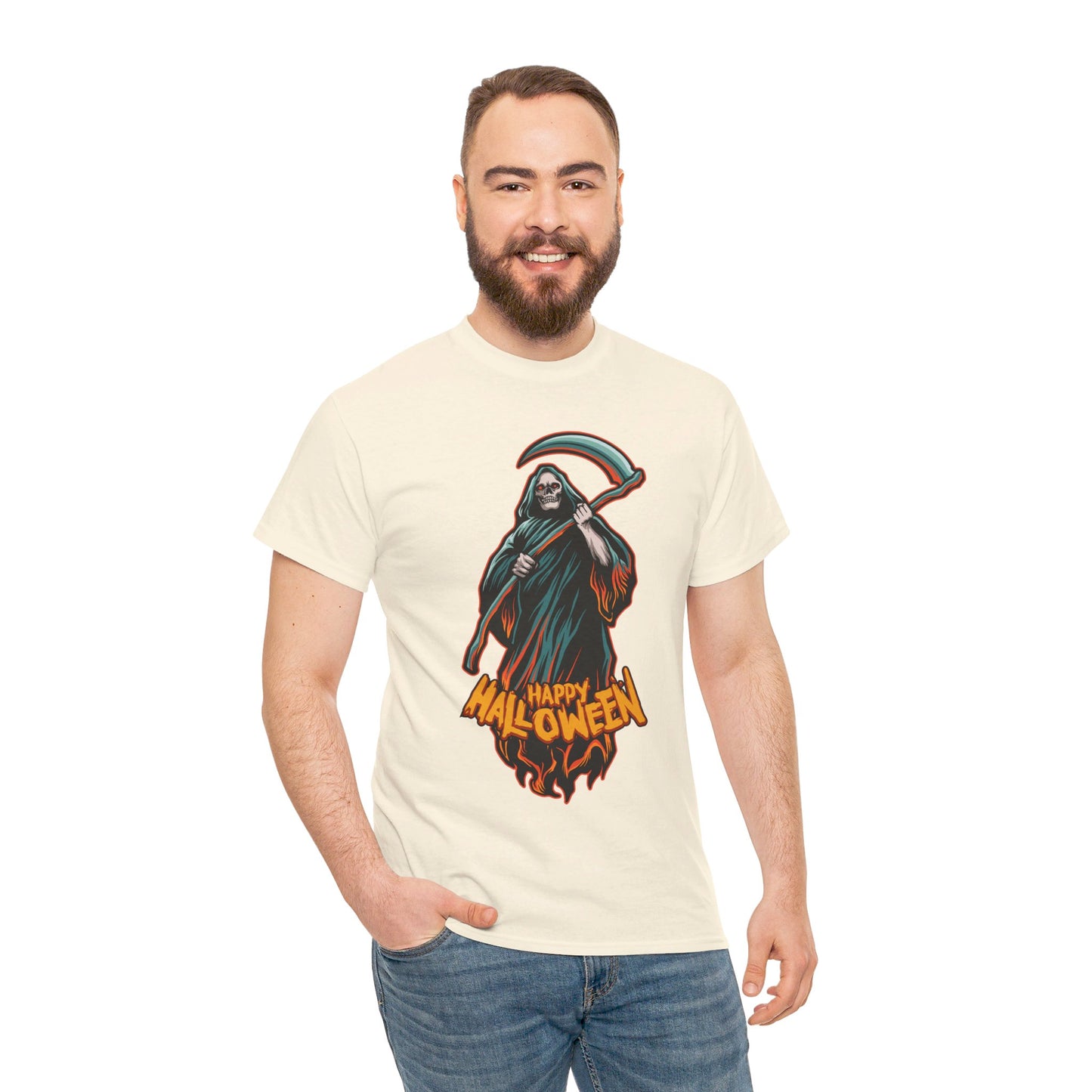 Grim Reaper - Graphic Unisex Heavy Cotton Tee