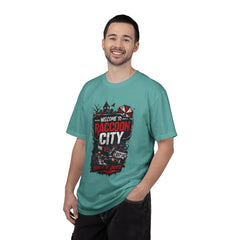 Raccoon City Graphic T-Shirt — "Welcome to Raccoon City" Horror Gamer Tee