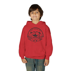Youth Hoodie — 'The Hideout' Lake Ariel PA Mountain Adventure Hoodie