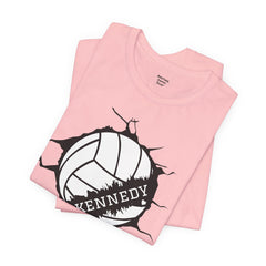 Personalized Name Volley Ball Unisex Tee Shirt