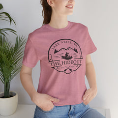 The Hideout Lake Ariel Tee — Vintage Lakeside Cabin T-Shirt