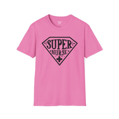 Super Nurse - Unisex Softstyle T-Shirt | Nurse Awareness, Medical Apparel, Gift For Her, Scrubs Lover, Hospital Staff Gift, Registered Nurse