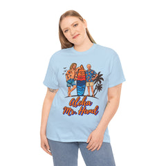 Aloha Mr. Hand from Spicoli and Mr. Hand  Unisex Jersey Short Sleeve Tee