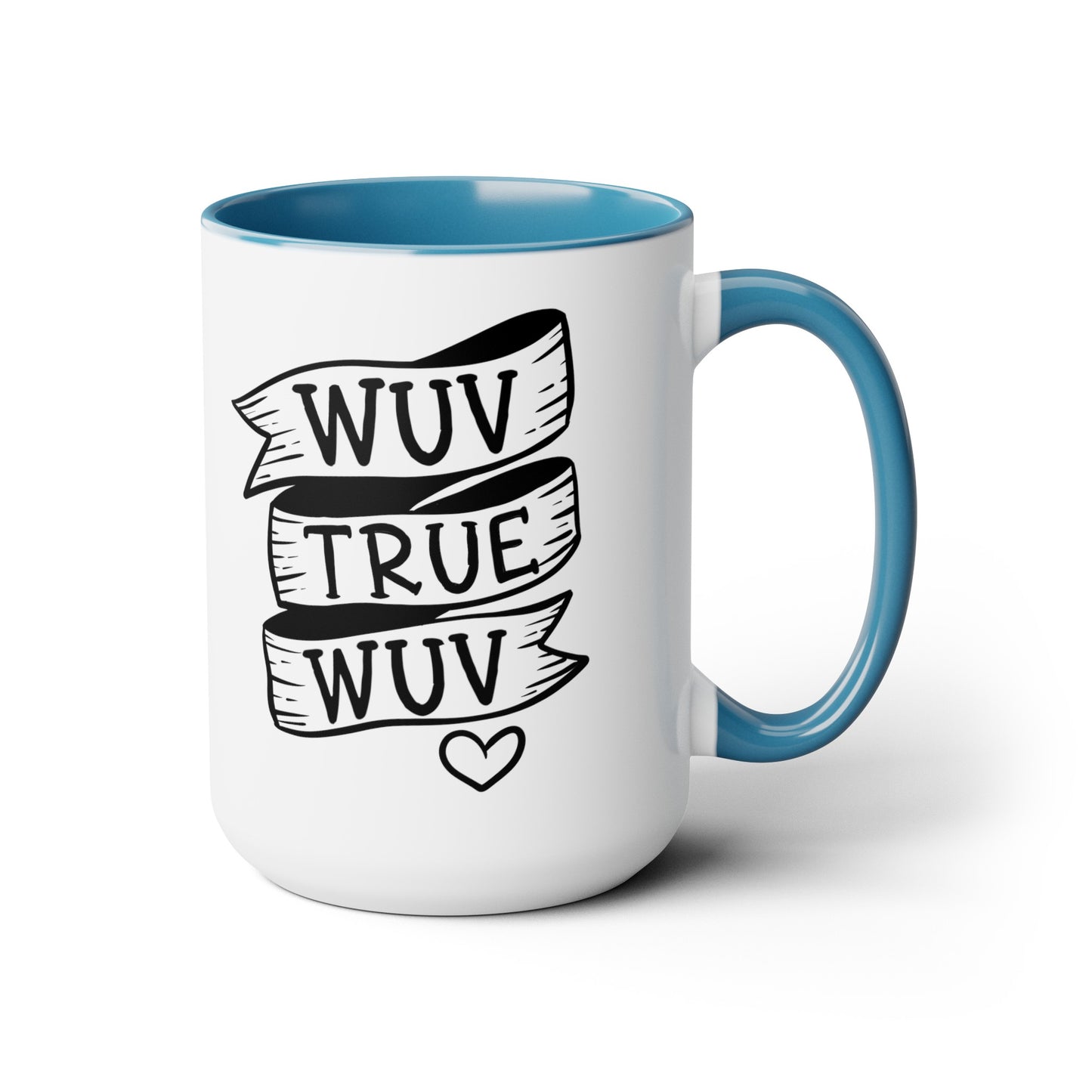 Princess Bride Quote Mug: True Wuv, 80s Movie Gift