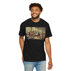 XTC Influenced Making Plans For Nigel Mural Graphic - Unisex Comfort Colors Shirt