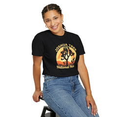 Joshua Tree National Park Graphic, Comfort Colors Soft Relaxed Fit Unisex Garment-Dyed T-shirt