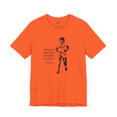 Terry Fox Inspirational Amputee Quote - Unisex Short Sleeve Tee,Amputee Awareness,Gift For Him,Gift For Her,Leg Amputee,Limb Loss Awareness