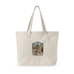 Who Let The Dogs Out  Baldwin Harbor Animal Hospital Canvas Tote — Zippered Tote Bag for Dog Lovers