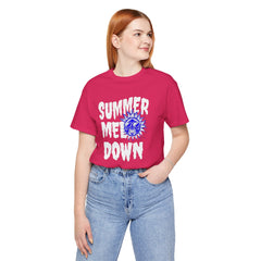 Summer Meltdown Graphic Tee — "Summer Melt Down" Sun Design
