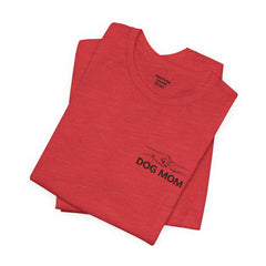 Dog Mom T-Shirt — Personalized Your Dog Image  Tee (Custom Name)