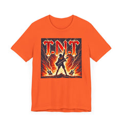 Inspired By AC DCs TNT - Graphic Unisex Jersey Short Sleeve Tee