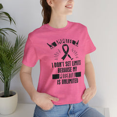Motivational Amputee Quote - Unisex T Shirt