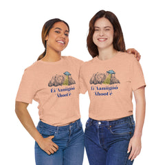 Éí Aanighóó Áhoolé Navajo The Truth Is Out There UFO Unisex Short Sleeve Tee