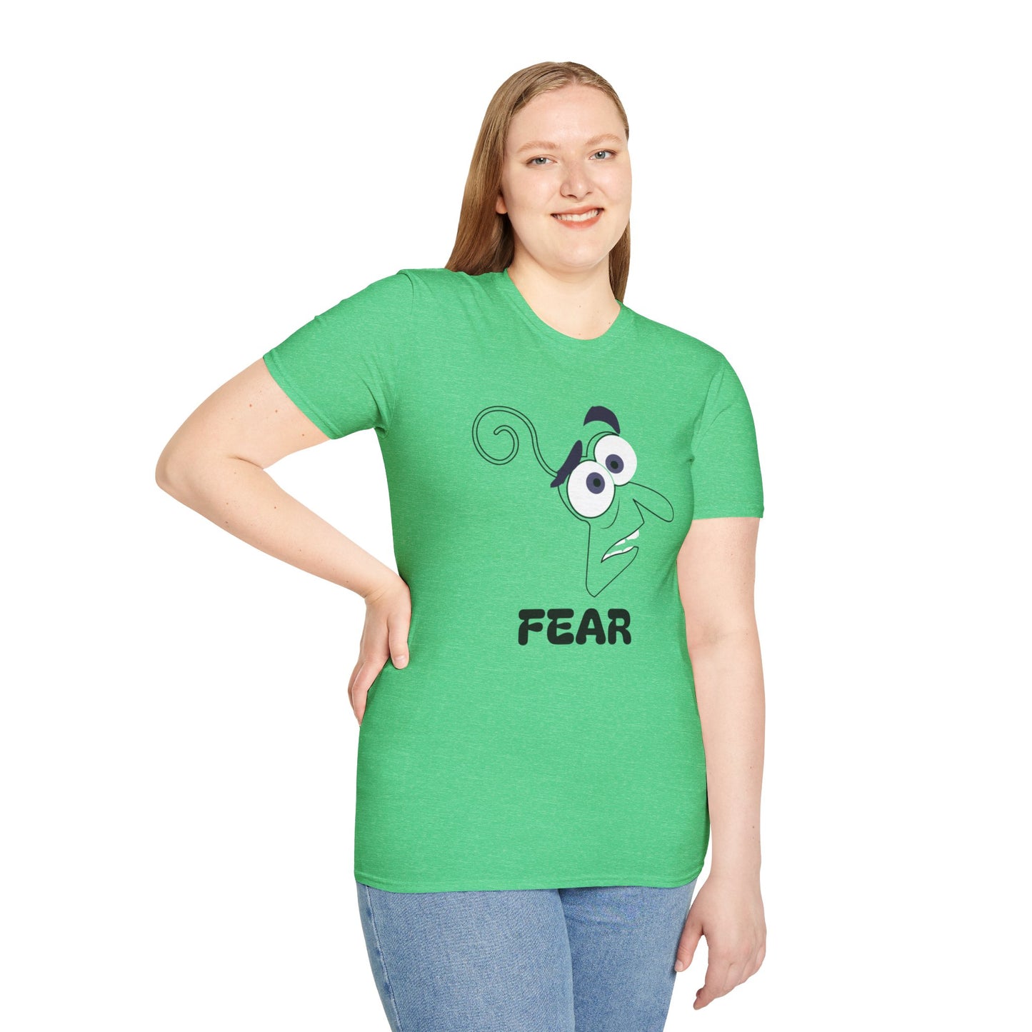 FEAR Emotion Graphic Unisex Softstyle T-Shirt