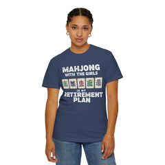 Mahjong Retirement Plan Unisex T-Shirt - Fun Gift for Friends