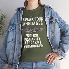 Funny United States Submarine Multilingual T-Shirt