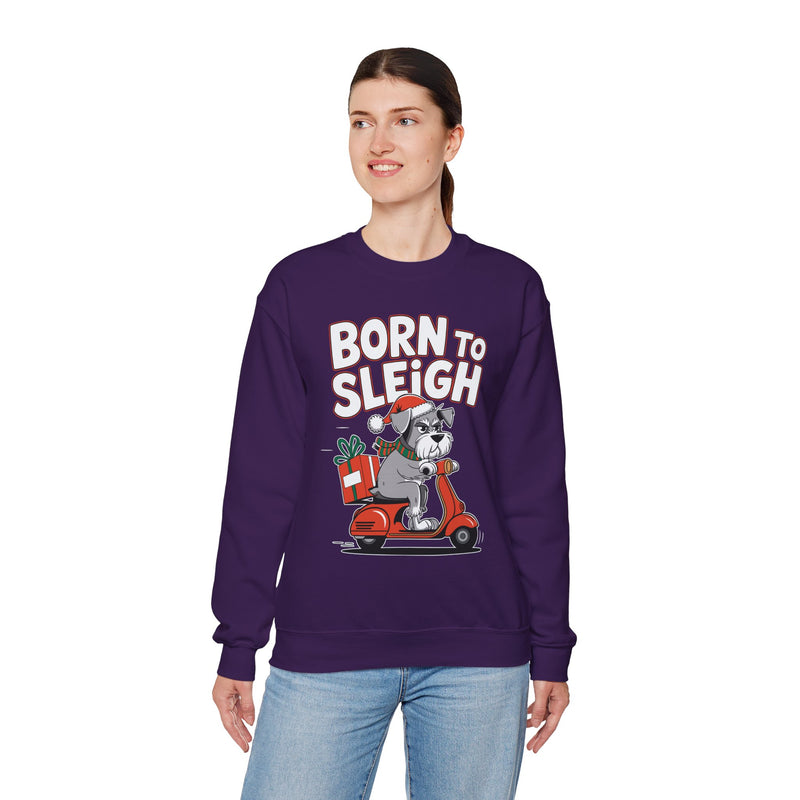 Born To Sleigh - Unisex Heavy Blend™ Crewneck Sweatshirt