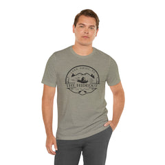 The Hideout Lake Ariel Tee — Vintage Lakeside Cabin T-Shirt