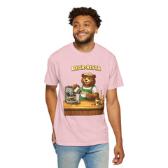 Bear‑Rista Coffee T‑Shirt — Cute Barista Bear Graphic Tee